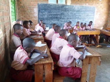 Children in classroom